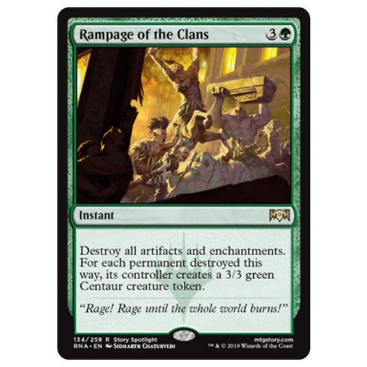 Magic The Gathering - Ravnica Allegiance - Rampage of the Clans - 134/259