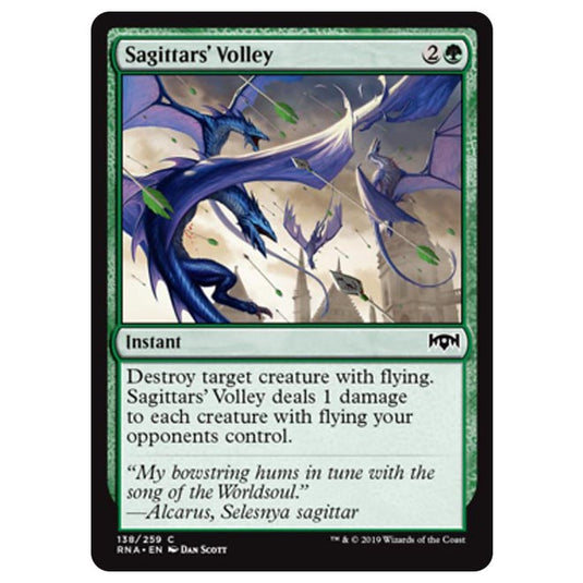 Magic The Gathering - Ravnica Allegiance - Sagittars' Volley - 138/259