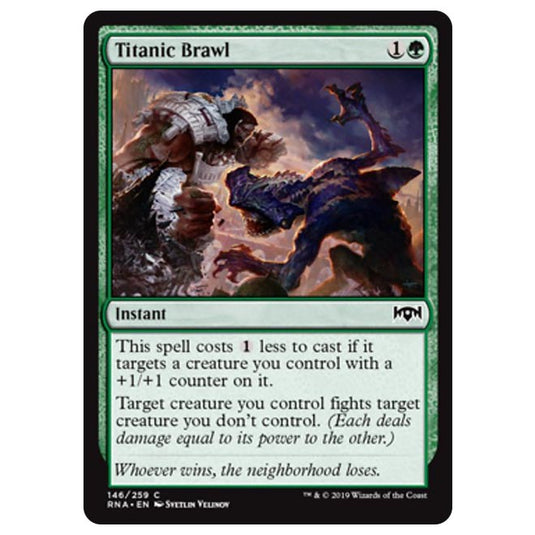 Magic The Gathering - Ravnica Allegiance - Titanic Brawl - 146/259