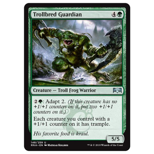 Magic The Gathering - Ravnica Allegiance - Trollbred Guardian - 148/259