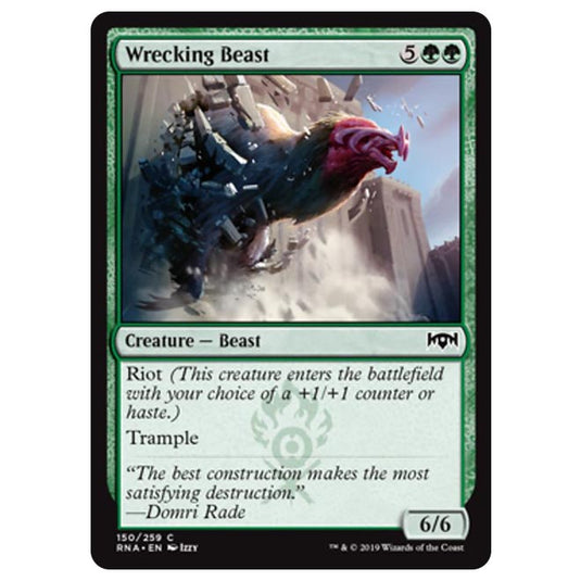 Magic The Gathering - Ravnica Allegiance - Wrecking Beast - 150/259