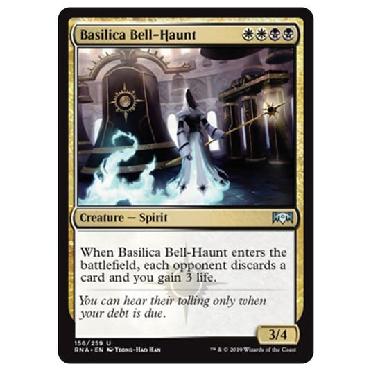 Magic The Gathering - Ravnica Allegiance - Basilica Bell-Haunt - 156/259