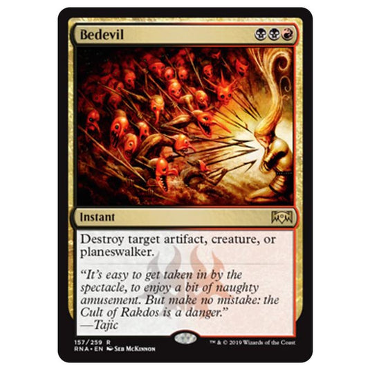 Magic The Gathering - Ravnica Allegiance - Bedevil - 157/259