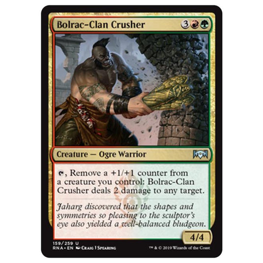 Magic The Gathering - Ravnica Allegiance - Bolrac-Clan Crusher - 159/259