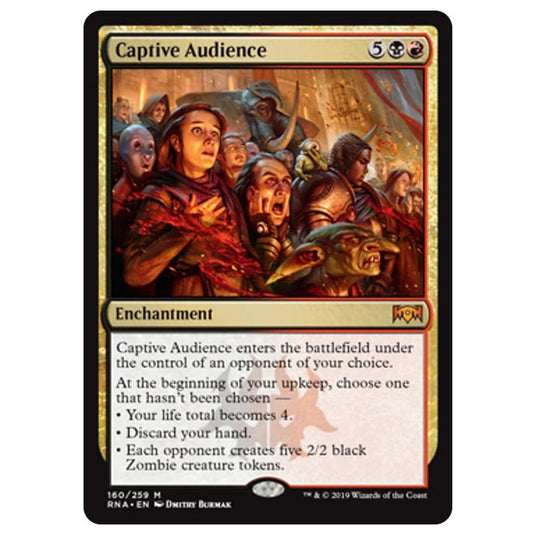 Magic The Gathering - Ravnica Allegiance - Captive Audience - 160/259