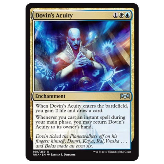 Magic The Gathering - Ravnica Allegiance - Dovin's Acuity - 168/259