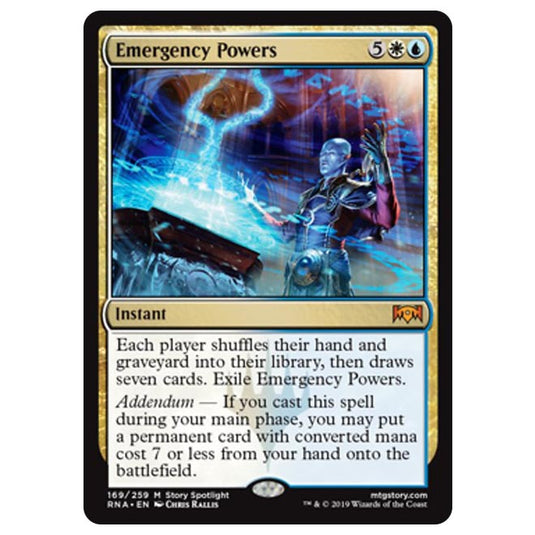 Magic The Gathering - Ravnica Allegiance - Emergency Powers - 169/259