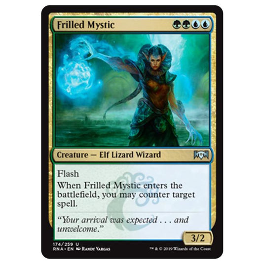 Magic The Gathering - Ravnica Allegiance - Frilled Mystic - 174/259