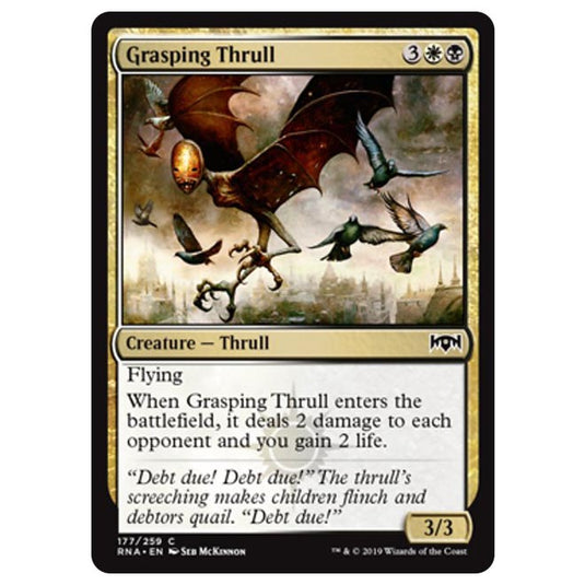 Magic The Gathering - Ravnica Allegiance - Grasping Thrull - 177/259