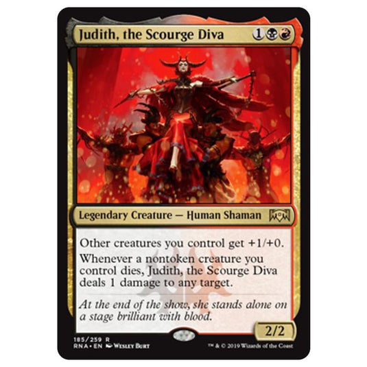 Magic The Gathering - Ravnica Allegiance - Judith, the Scourge Diva - 185/259