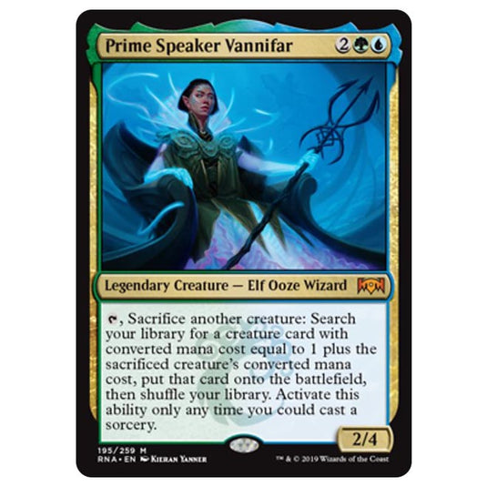 Magic The Gathering - Ravnica Allegiance - Prime Speaker Vannifar - 195/259