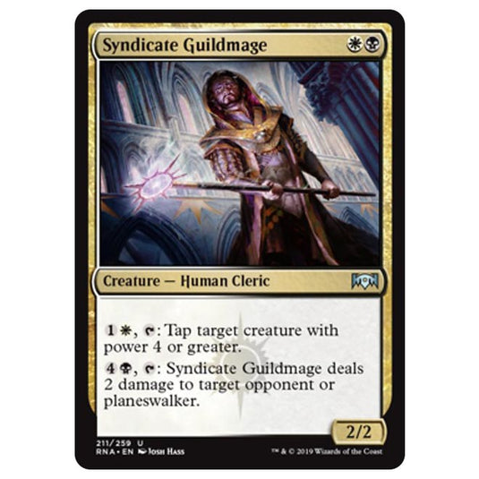 Magic The Gathering - Ravnica Allegiance - Syndicate Guildmage - 211/259