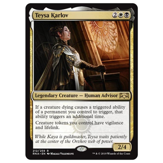 Magic The Gathering - Ravnica Allegiance - Teysa Karlov - 212/259