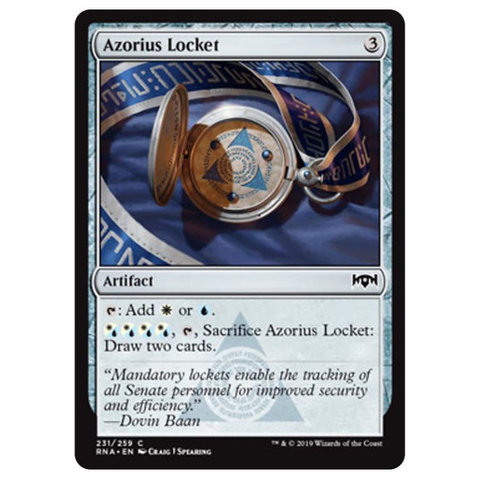 Magic The Gathering - Ravnica Allegiance - Azorius Locket - 231/259