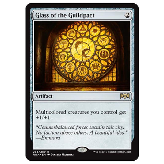 Magic The Gathering - Ravnica Allegiance - Glass of the Guildpact - 233/259