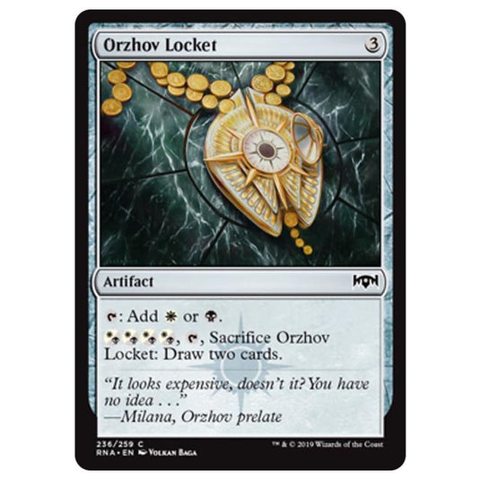 Magic The Gathering - Ravnica Allegiance - Orzhov Locket - 236/259