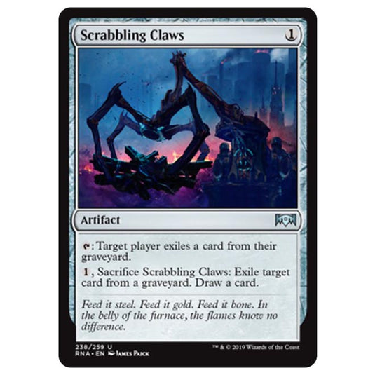 Magic The Gathering - Ravnica Allegiance - Scrabbling Claws - 238/259