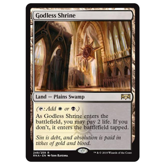 Magic The Gathering - Ravnica Allegiance - Godless Shrine - 248/259