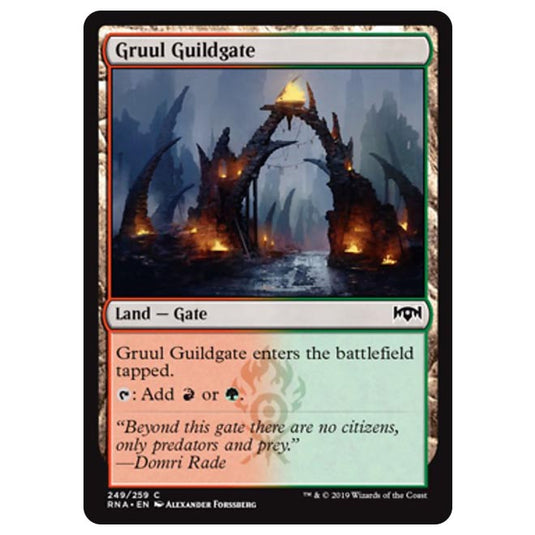 Magic The Gathering - Ravnica Allegiance - Gruul Guildgate - 249/259