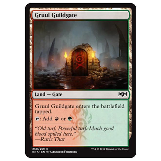 Magic The Gathering - Ravnica Allegiance - Gruul Guildgate - 250/259