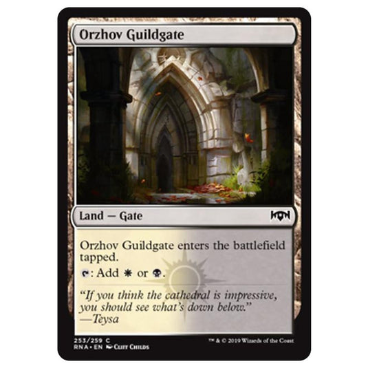 Magic The Gathering - Ravnica Allegiance - Orzhov Guildgate - 253/259