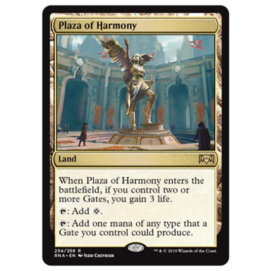 Magic The Gathering - Ravnica Allegiance - Plaza of Harmony - 254/259