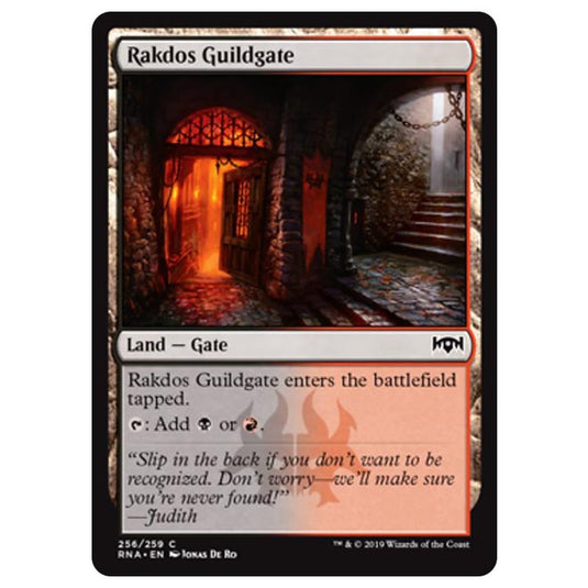 Magic The Gathering - Ravnica Allegiance - Rakdos Guildgate - 256/259