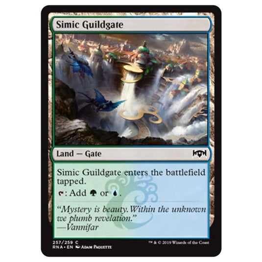 Magic The Gathering - Ravnica Allegiance - Simic Guildgate - 257/259