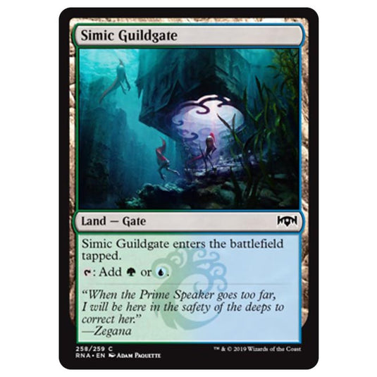 Magic The Gathering - Ravnica Allegiance - Simic Guildgate - 258/259