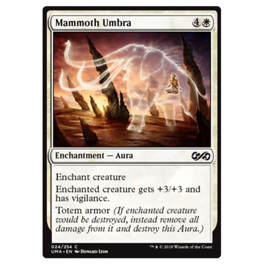 Magic The Gathering - Ultimate Masters - Mammoth Umbra - 24/254