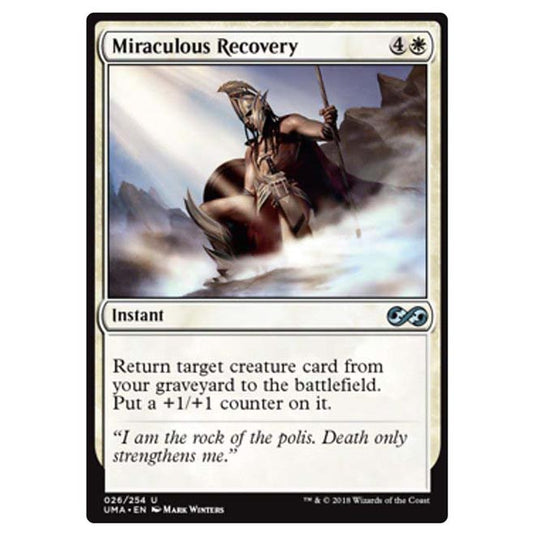 Magic The Gathering - Ultimate Masters - Miraculous Recovery - 26/254