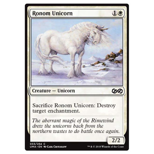 Magic The Gathering - Ultimate Masters - Ronom Unicorn - 33/254