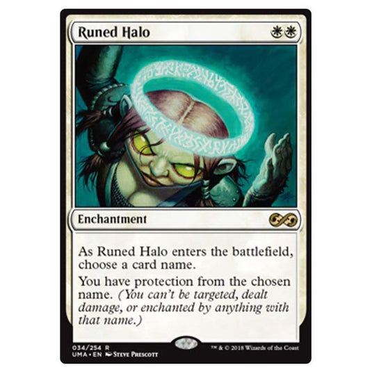 Magic The Gathering - Ultimate Masters - Runed Halo - 34/254