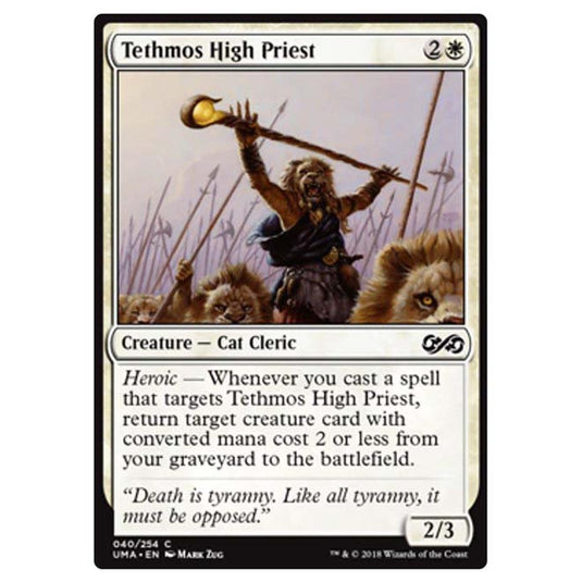 Magic The Gathering - Ultimate Masters - Tethmos High Priest - 40/254