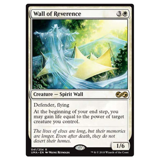 Magic The Gathering - Ultimate Masters - Wall of Reverence - 41/254