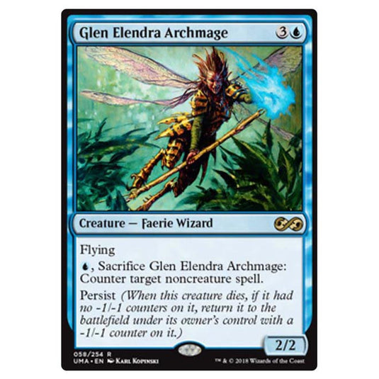 Magic The Gathering - Ultimate Masters - Glen Elendra Archmage - 58/254