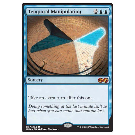 Magic The Gathering - Ultimate Masters - Temporal Manipulation - 77/254