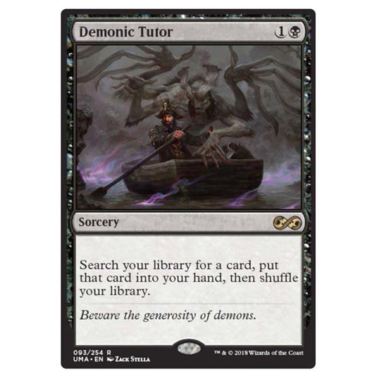 Magic The Gathering - Ultimate Masters - Demonic Tutor - 93/254