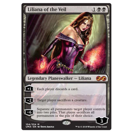 Magic The Gathering - Ultimate Masters - Liliana of the Veil - 104/254