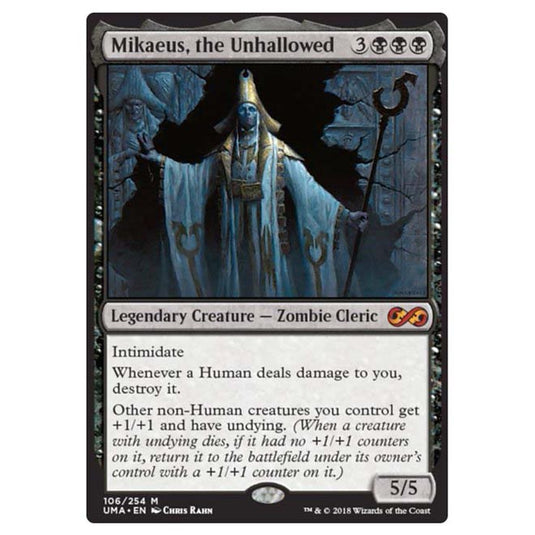 Magic The Gathering - Ultimate Masters - Mikaeus, the Unhallowed - 106/254