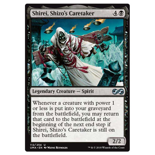 Magic The Gathering - Ultimate Masters - Shirei, Shizo's Caretaker - 112/254