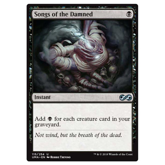 Magic The Gathering - Ultimate Masters - Songs of the Damned - 115/254