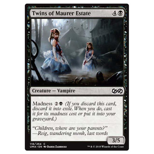 Magic The Gathering - Ultimate Masters - Twins of Maurer Estate - 118/254