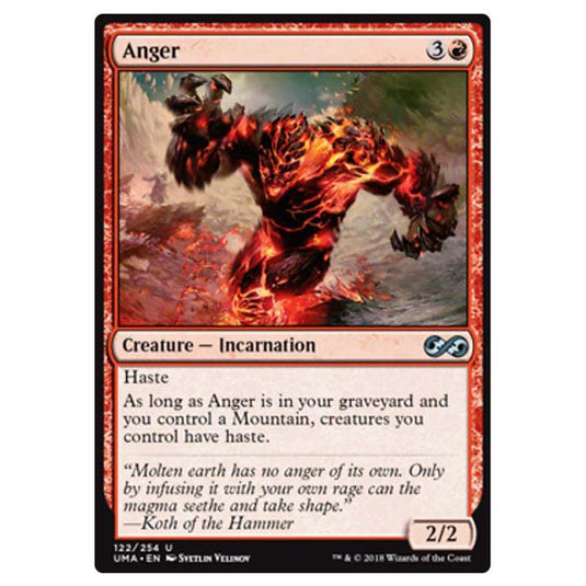 Magic The Gathering - Ultimate Masters - Anger - 122/254