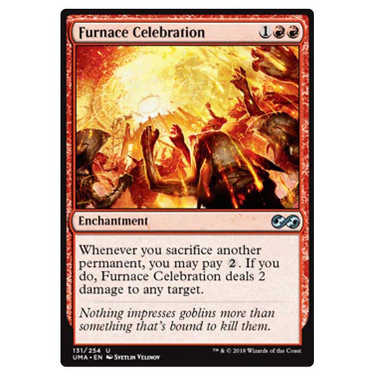 Magic The Gathering - Ultimate Masters - Furnace Celebration - 131/254