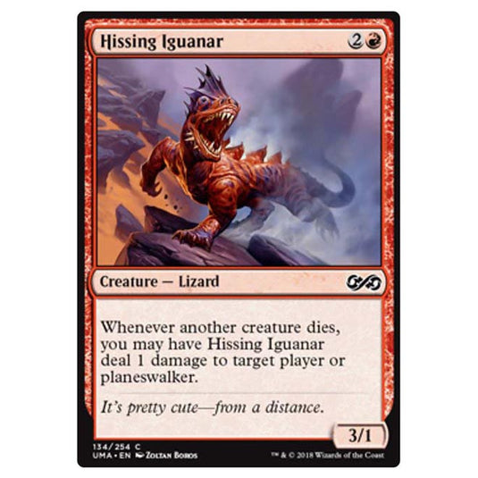 Magic The Gathering - Ultimate Masters - Hissing Iguanar - 134/254