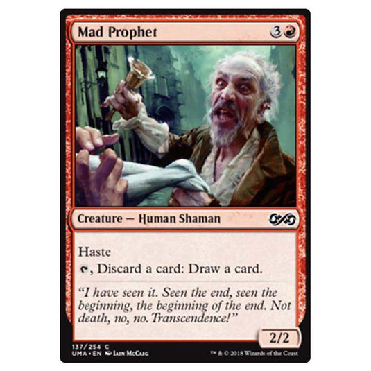 Magic The Gathering - Ultimate Masters - Mad Prophet - 137/254