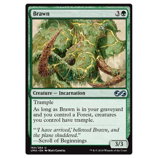 Magic The Gathering - Ultimate Masters - Brawn - 160/254