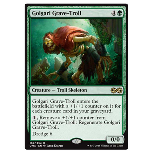 Magic The Gathering - Ultimate Masters - Golgari Grave-Troll - 167/254