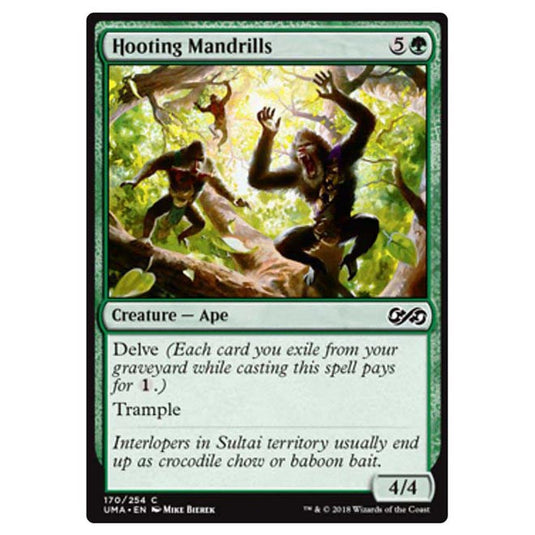 Magic The Gathering - Ultimate Masters - Hooting Mandrills - 170/254